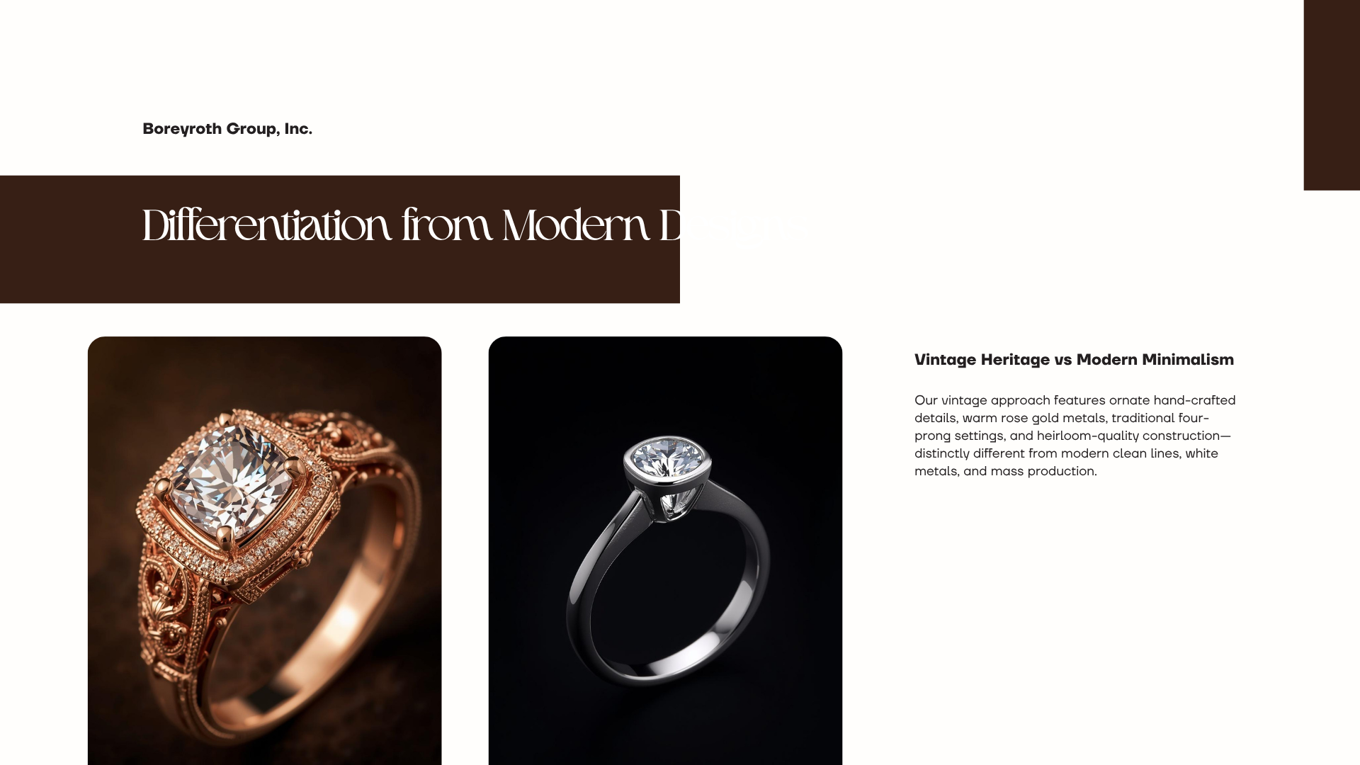 Royal Heritage Cushion Crown Ring — Vintage Filigree Luxury Design Concept