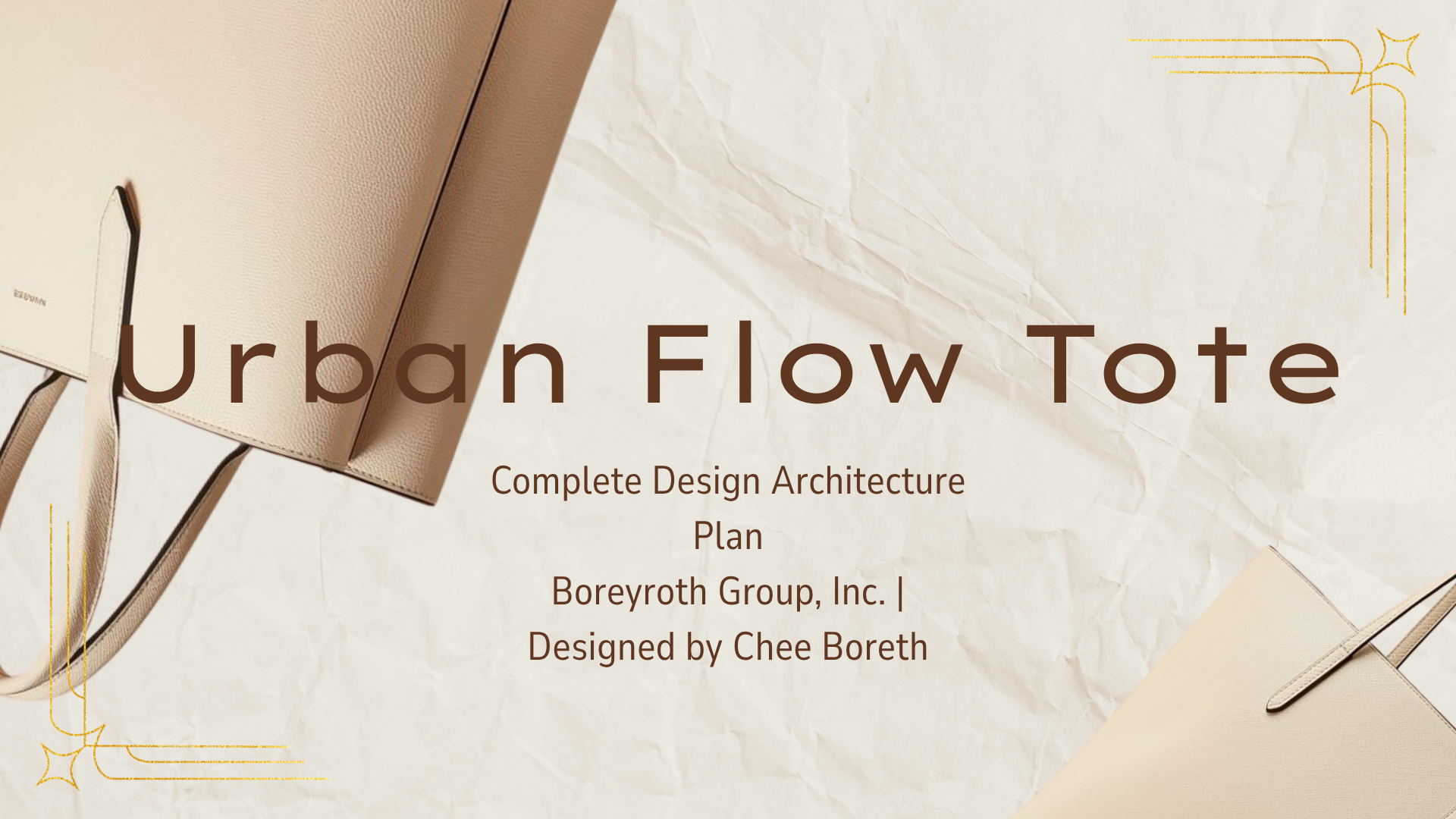 ✨ Urban Flow Tote — Complete Design Architecture 2026 (Digital Download)