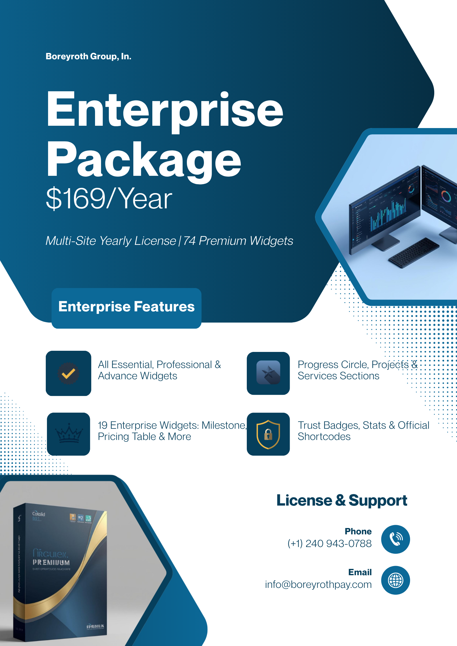 Krowd Builder – Enterprise Package (74 Widgets, Multi-Site Yearly License)