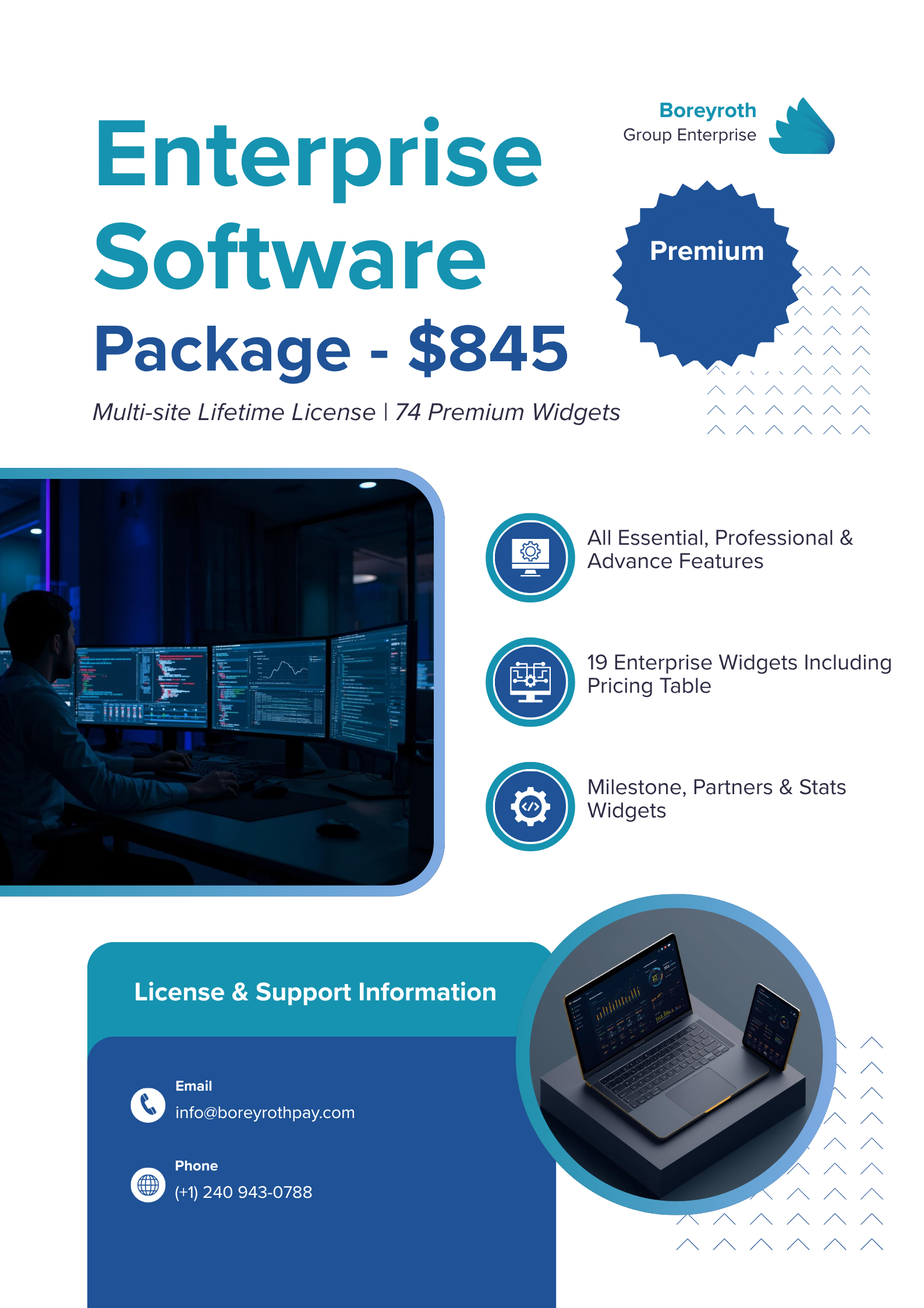 Krowd Builder – Enterprise Package (74 Widgets, Multi-Site Lifetime License)